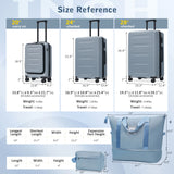Hardside Luggage Set 5 Piece With Front Opening
