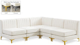 Alina - 5 Piece Armless Sectional