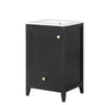 Bathroom Vanity With Sink, Soft Closing Cabinet Door, Storage Rack And Drawer