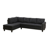 L - Shaped Sectional Sofa With Movable Left Chaise
