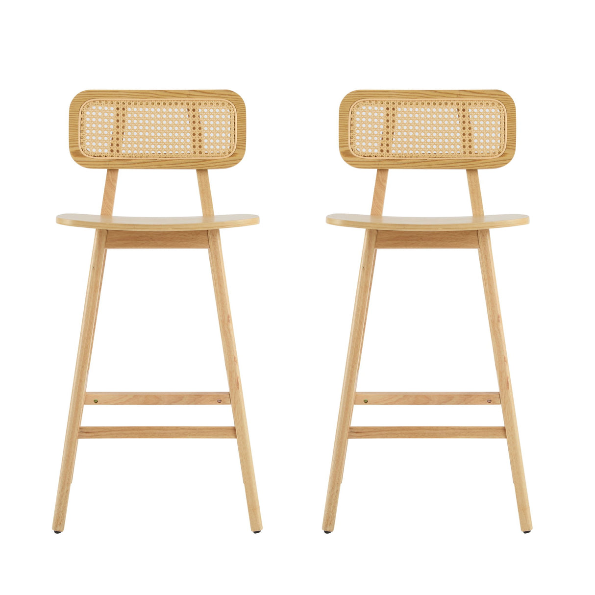 Bari - Indoor Wood Barstool (Set of 2)