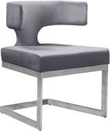 Alexandra - Dining Chair with Chrome Legs
