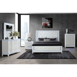 Adalid - 5 Pieces Bedroom Set With LED Lights And Glittered Detailing