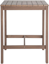 Newport - Acacia Wood Outdoor Patio Bar Table