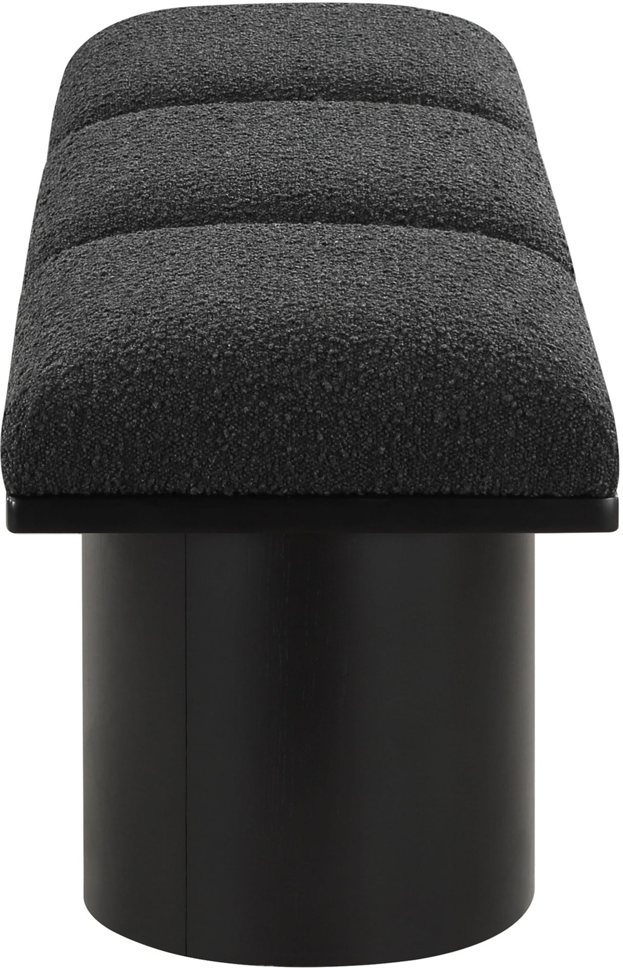 Pavilion - 3 Piece Modular Bench With Black Base