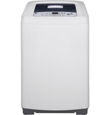 GE(R) Space-Saving 2.6 DOE cu. ft. Capacity Portable Washer with Stainless Steel Basket - (WSLP1500HWW)