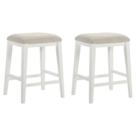 Jane - Contemporary Transitional Wood Counter Height Kitchen Bar Stool