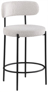 Beacon - Boucle Fabric Stool (Set of 2)