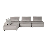 Anna - Stylish Sectional Sofa Ottoman