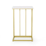 Modern Glam C - Shape End Table