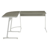 Carver - Computer Desk - Gray & White