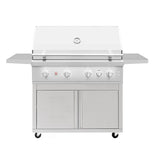 Summerset Quest 42-in 3 Burner Freestanding Propane Grill w/ Rear Infrared Burner, Rotisserie Kit, & Drop-In Griddle Plate