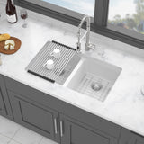 Granite Composite Double Bowl Undermount Kitchen Sink