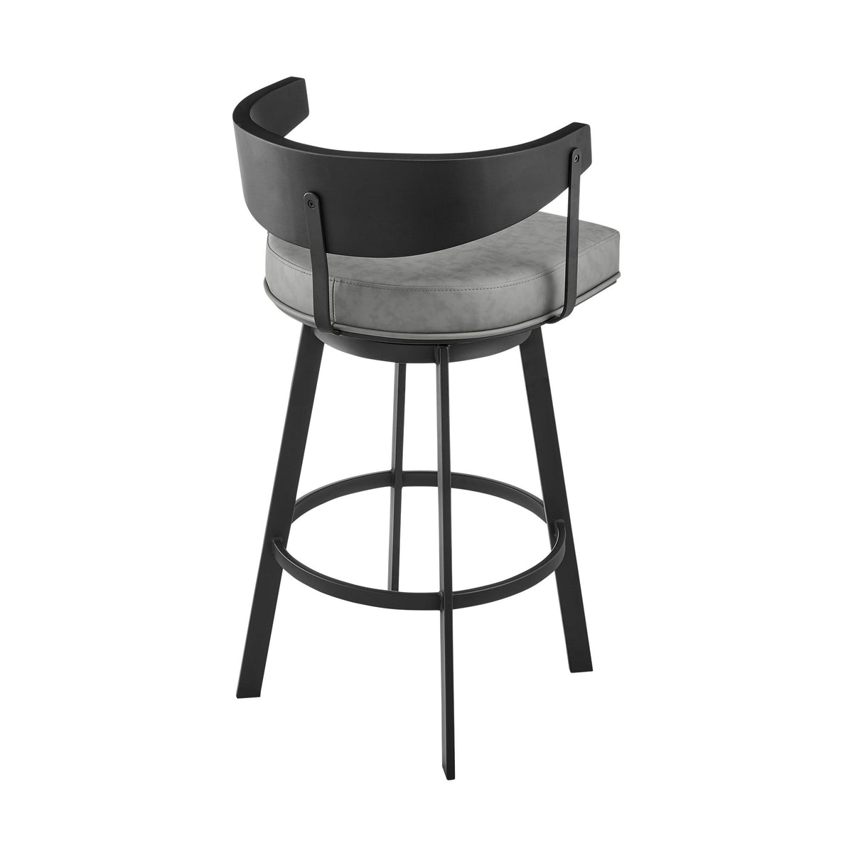 Lacey - Swivel Bar Stool - Black