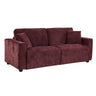 2 Seater Pull Out Sofa Bed, Modern Convertible Sleeper