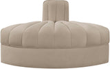 Rummi - Velvet Performance Fabric Upholstered Modular Chair