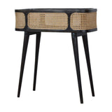 Larissa - Tray Table - Beige / Black