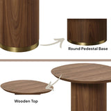 Willene - End Table - Walnut