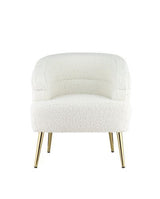 Trezona - Accent Chair - White Teddy Sherpa
