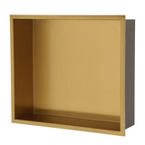 Stainless Steel Shower Niche With Seamless Design For Bathroom Storage