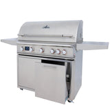 Blaze LTE PRO 40-Inch 5-Burner Propane Gas Grill w/ Digital Temperature Screen & Rear Infrared Burner
