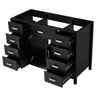 Bathroom Vanity Cabinet Only With 2 Soft Close Doors And 8 Drawers