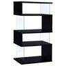 Elias - 4 Shelf Bookshelf With Zigzag Design