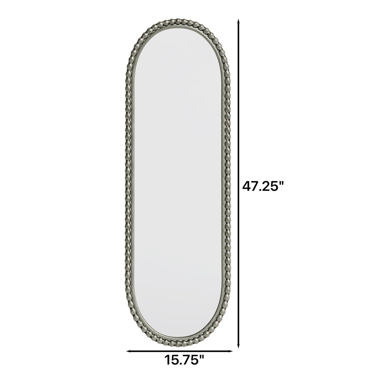 Oval Retro Mirror, Wall Hanging Mirror For Living Room