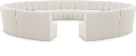 Infinity - 12 Piece Boucle Modular Sectional