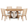 Round Dining Table Set For 4 With Chairs