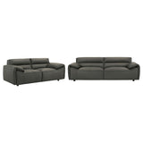 Buxton - Leather Upholstered Sofa Set