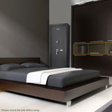 7.87 Cubic Ft Keypad Rifle Safe - Black