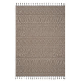 Guros - 6' X 9' Geometric Indoor / Outdoor Area Rug - Mocha
