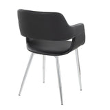 Margarite - Dining / Accent Chair - Chrome Metal (Set of 2)