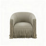 Isle - Swivel Chair With Fringe Accent