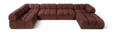 Orin - 6 Piece Modular Sectional (3 Modular Chairs, 2 Corner Chairs & Ottoman)