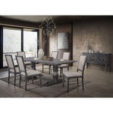 Leventis - 30" Dining Table - Weathered Gray