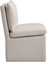 Nelori - Linen Textured Performance Fabric Upholstered Dining Chair (Set of 2)