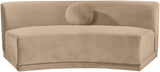 Avra - Velvet Performance Fabric Upholstered Armless Sofa