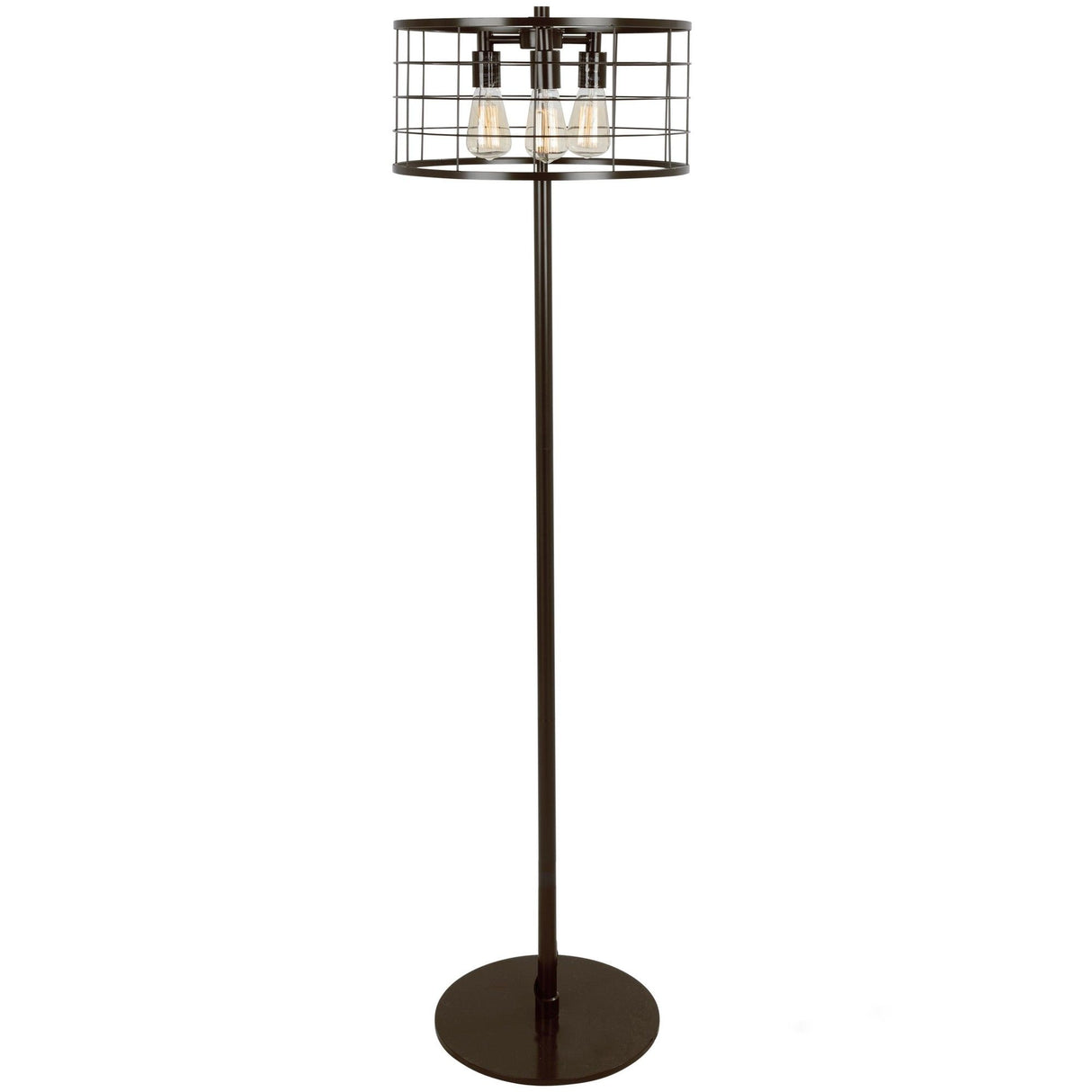 Indy - Wire Floor Lamp - Antique
