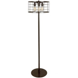 Indy - Wire Floor Lamp - Antique
