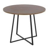 Cosmo - Canary Dining Table - Black Metal Base