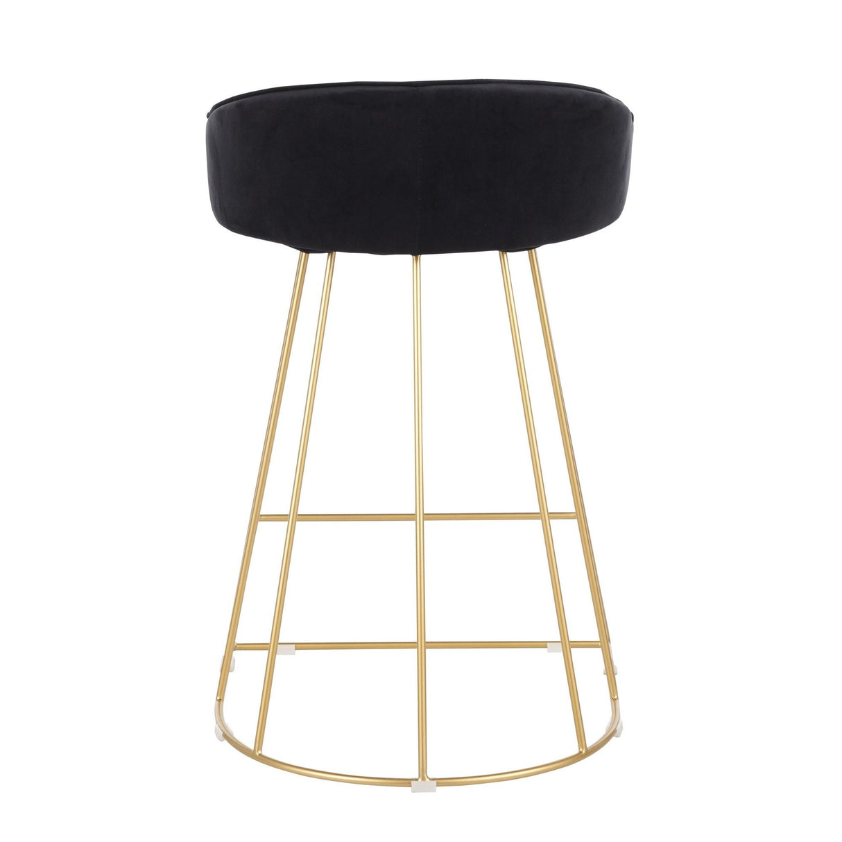 Canary - Counter Stool (Set of 2) - Gold Metal