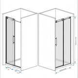 Frameless Shower Door With Handle