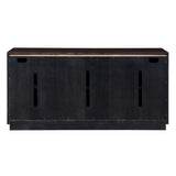 Geranio - Console Cabinet - Metallic Silver & Walnut