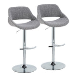 Fabrizzi - Adjustable Bar Stool Set
