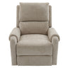 Manual Recliner Massage Chair With Swivel Rocker, 8 Massage Modes, Side Storage Pocket