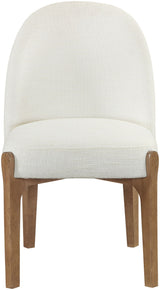 Torino - Upholstered Dining Chair With Brushed Brown Base (Set of 2)