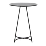Cece - Counter Table - Black Metal
