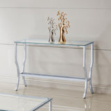 Saide - Rectangular Glass Top Table
